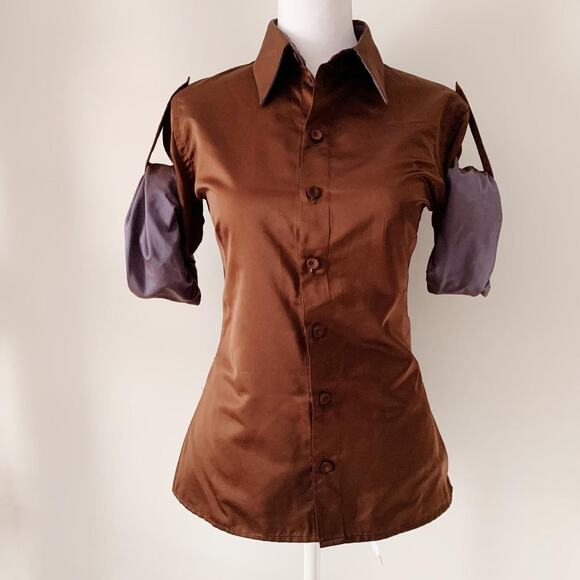 Jean-Paul Gaultier Tops - Jean Paul Gautier Blouse Size XS/S
